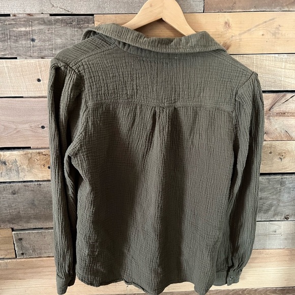 💰Grace + Karma Olive Green Top | Cabincore - Picture 4 of 4